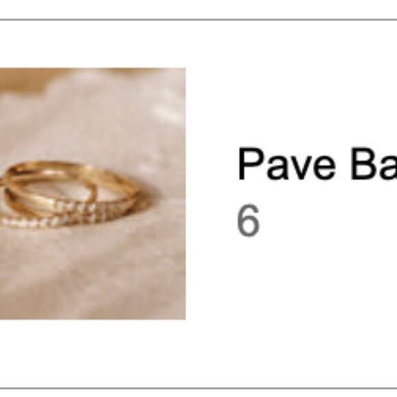 Pave Band - Miriam - Picture 2 of 3